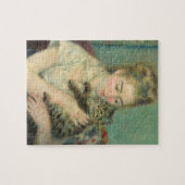 Frau mit Katze von Renoir Art Puzzle (Horizontal)