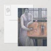 Frau mit Kleincup 2007 Postkarte (Vorne/Hinten)