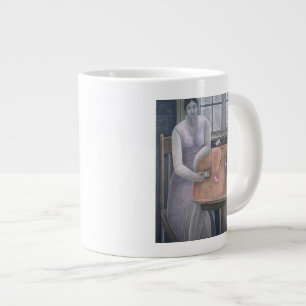 Frau mit kleiner Schale 2007 Jumbo-Tasse