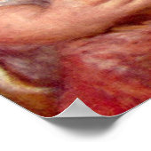 Frau mit Mandolin Poster (Ecke)