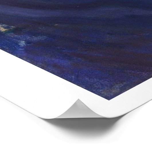 Frau mit Mango - Gauguin, 1892 Poster (Ecke)