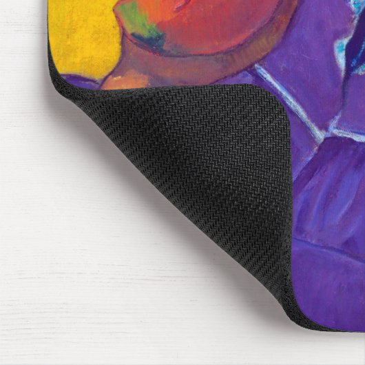 Frau mit Mango, Gauguin Mousepad (Ecke)