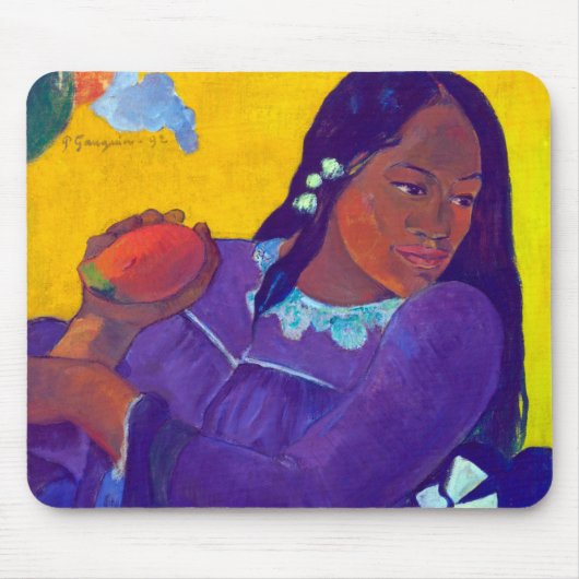 Frau mit Mango, Gauguin Mousepad (Vorne)