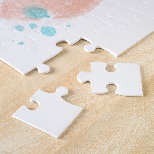 Frau mit Ohrring Mode Illustrations-Skizze Puzzle (Seite)