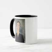 Frau mit Ohrringen Tasse (Vorderseite Links)