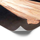 Frau mit Papagei von Édouard Manet Poster (Ecke)