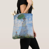 "FRAU MIT PARASOL" 1890 CLAUDE MONET TOTE BAG TASCHE (Von Nahem)