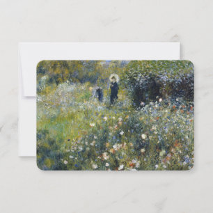 Frau mit Parasol im Garten von Auguste Renoir