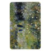 Frau mit Parasol im Garten von Auguste Renoir Magnet (Vertikal)