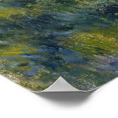 Frau mit Parasol im Garten von Auguste Renoir Poster (Ecke)