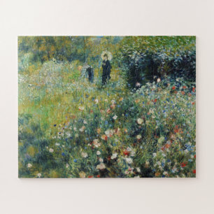 Frau mit Parasol im Garten von Auguste Renoir Puzzle