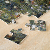 Frau mit Parasol im Garten von Auguste Renoir Puzzle (Seite)