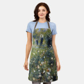 Frau mit Parasol im Garten von Auguste Renoir Schürze (Getragen)