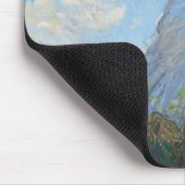 Frau mit Parasol, Madame Monet und ihrem Sohn Mousepad (Ecke)