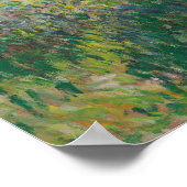 Frau mit Parasol Poster (Ecke)