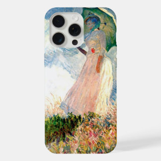 "Frau mit Parasolpromenade Monet" iPhone 15 Pro Max Hülle