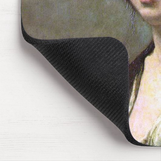 Frau mit Perle, Camille Corot, 1868-1870 Mousepad (Ecke)