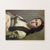 Frau mit Perle, Camille Corot, 1868-1870 Puzzle (Horizontal)