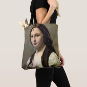 Frau mit Perle, Camille Corot, 1868-1870 Tasche (Von Nahem)