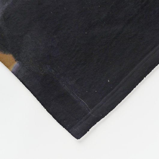 Frau mit Perlenschnur, Johannes Vermeer Fleecedecke (Ecke)