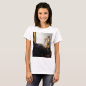 Frau mit Perlenschnur, Johannes Vermeer T-Shirt (Vorne ganz)