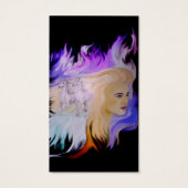 Frau mit Pferd (Rückseite)