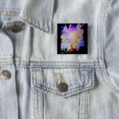 Frau mit Pferd Button (Beispiel)