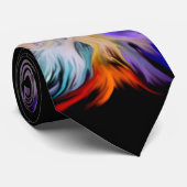 Frau mit Pferd Krawatte (Gerollt)