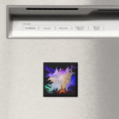 Frau mit Pferd Magnet (In Situ (Geschirrspüler))