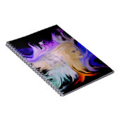 Frau mit Pferd Notizblock (Rechte Seite)