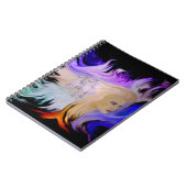 Frau mit Pferd Notizblock (Linke Seite)