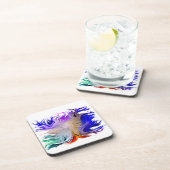 Frau mit Pferd Untersetzer (Rechte Seite)