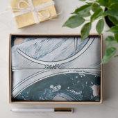 Frau mit Rose, Mucha Seidenpapier (Geschenk)