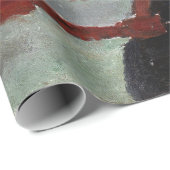 Frau mit Rotem Haar, Modigliani Geschenkpapier (Rolleneckpunkt)