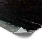 Frau mit Rotem Haar, Modigliani Poster (Ecke)