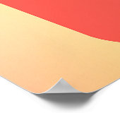 Frau mit rotem Haar + Sonnenbrille Poster (Ecke)