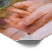 Frau mit Rotem Haar von Albert Herter Poster (Ecke)