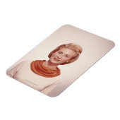 Frau mit Schal Magnet (Linke Seite)