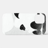 Frau mit schwarzer Sonnenbrille. Mode-Illustration Case-Mate iPhone Hülle (Rückseite (Horizontal))
