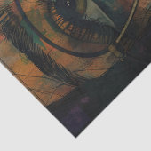 Frau mit Sonnenbrille Decoupage Seidenpapier (Detail)