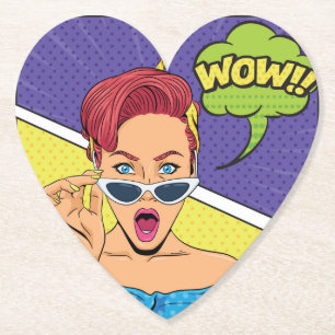 Frau mit Sonnenbrille Untersetzer