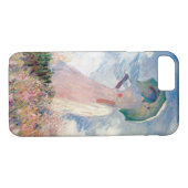 Frau mit Sonnenschirm, Claude Monet, 1886 Case-Mate iPhone Hülle (Rückseite (Horizontal))