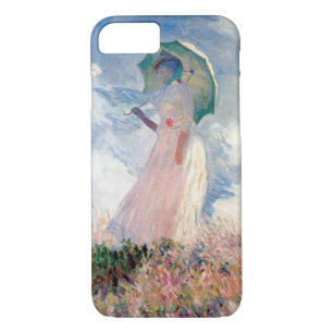 Frau mit Sonnenschirm, Claude Monet, 1886 Case-Mate iPhone Hülle