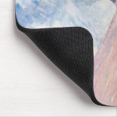 Frau mit Sonnenschirm, Claude Monet, 1886 Mousepad (Ecke)
