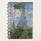 Frau mit Sonnenschirm | Französische Landschaft Planer (Vorderseite)