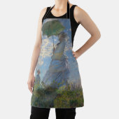 Frau mit Sonnenschirm | Französische Landschaft Schürze (InSitu)