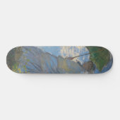 Frau mit Sonnenschirm | Französische Landschaft Skateboard (Horizontal)