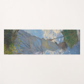 Frau mit Sonnenschirm | Französische Landschaft Yogamatte (Vorderseite (Horizontal))