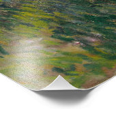 Frau mit Sonnenschirm - Frau Monet und ihr Sohn Fotodruck (Ecke)