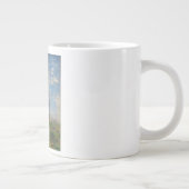 Frau mit Sonnenschirm - Frau Monet und ihr Sohn Jumbo-Tasse (Rechts)